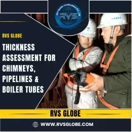  Thickness Assessment For Chimney, Pipeline And Boiler Tubes in Saudi Arabia