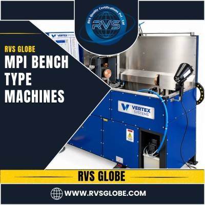 Magnetic Particle Inspection Bench Machine